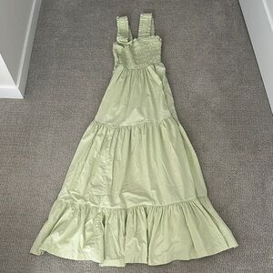 Abercrombie & Fitch Smocked Bodice Maxi Dress